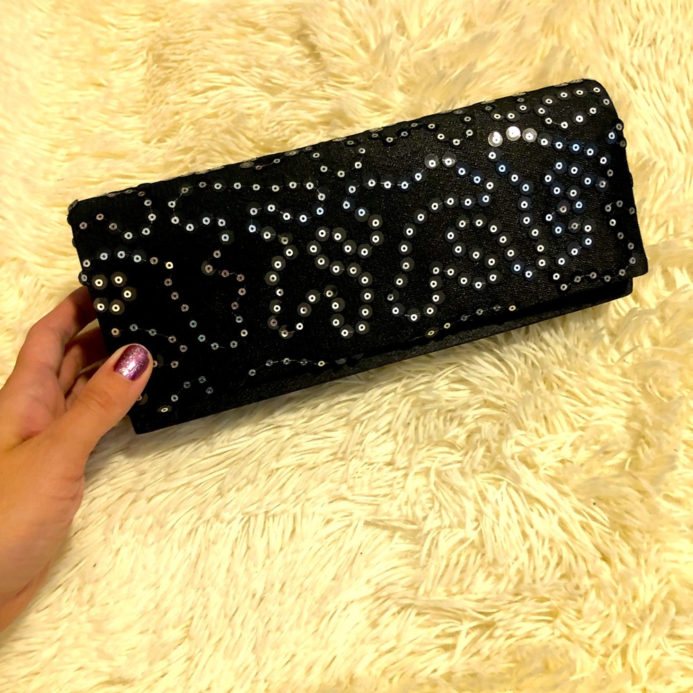 Chic little black purse